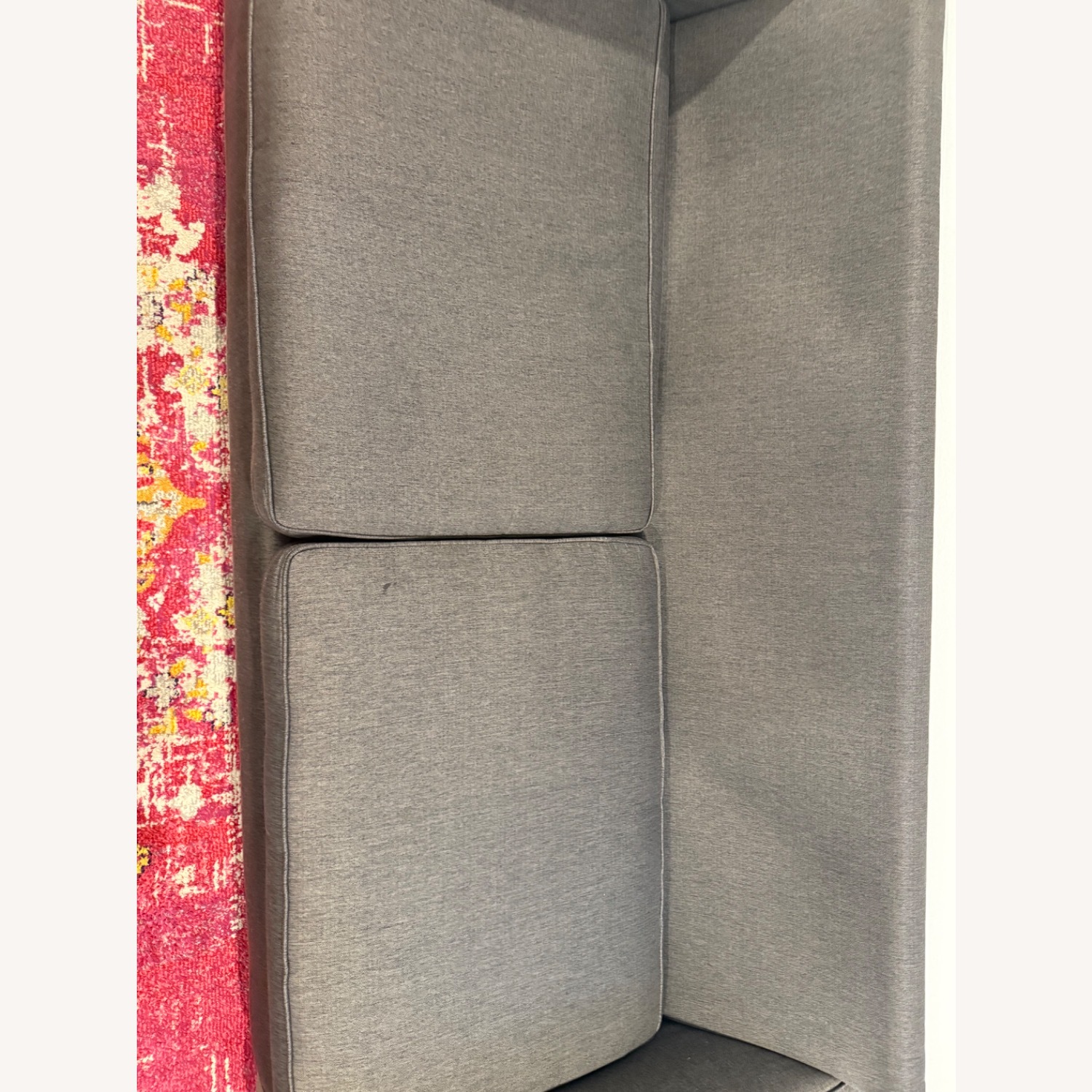 Art Van Sofa and (non matching) Foot Stool - image-7