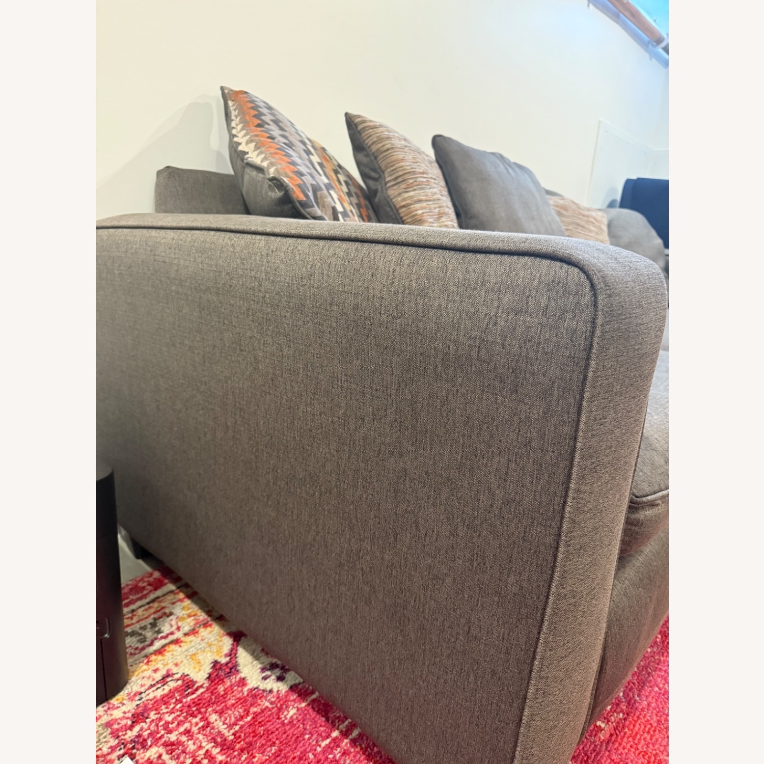 Art Van Sofa and (non matching) Foot Stool - image-2