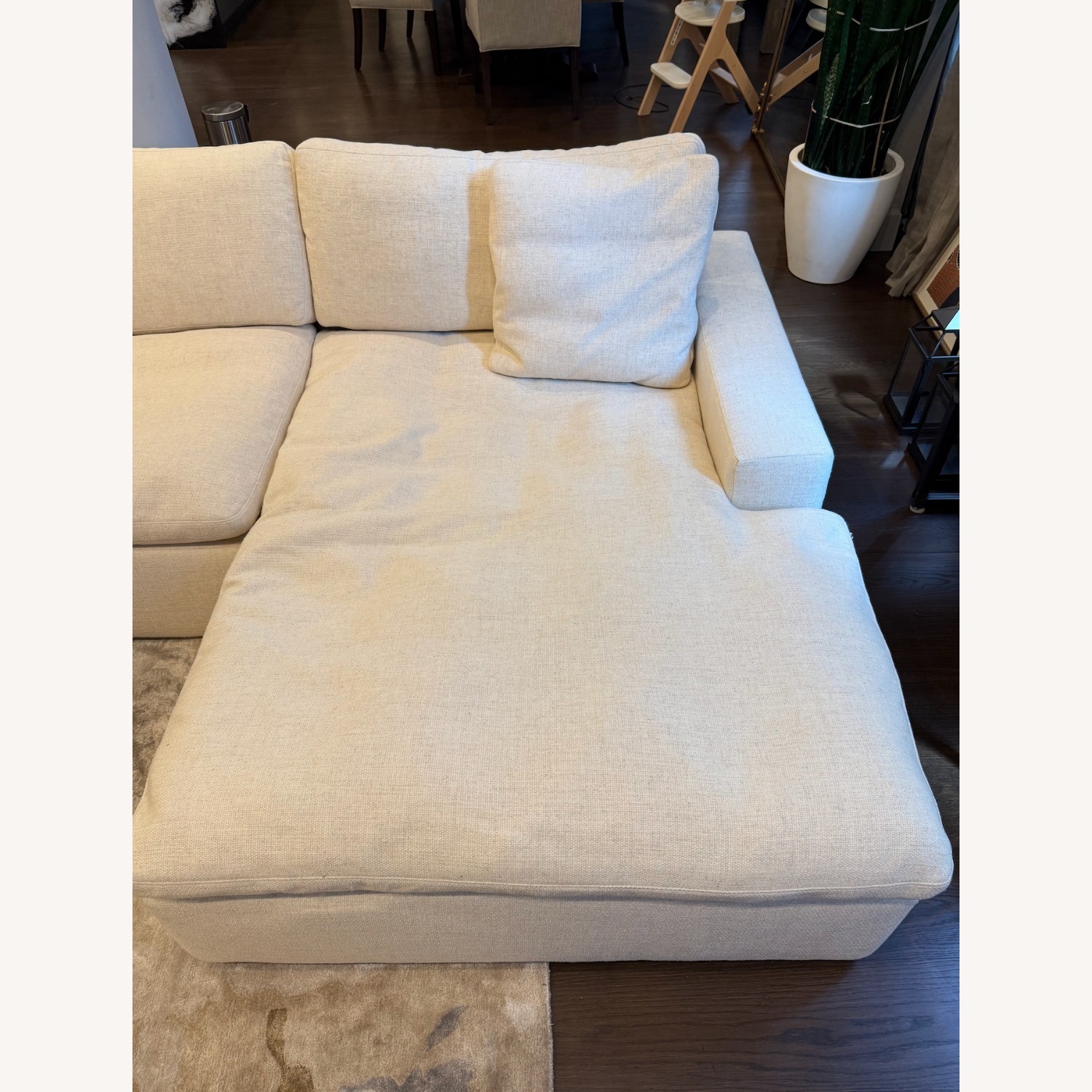 Four Hands Plume 2-Piece 136" Sectional & Right Chaise  - image-6