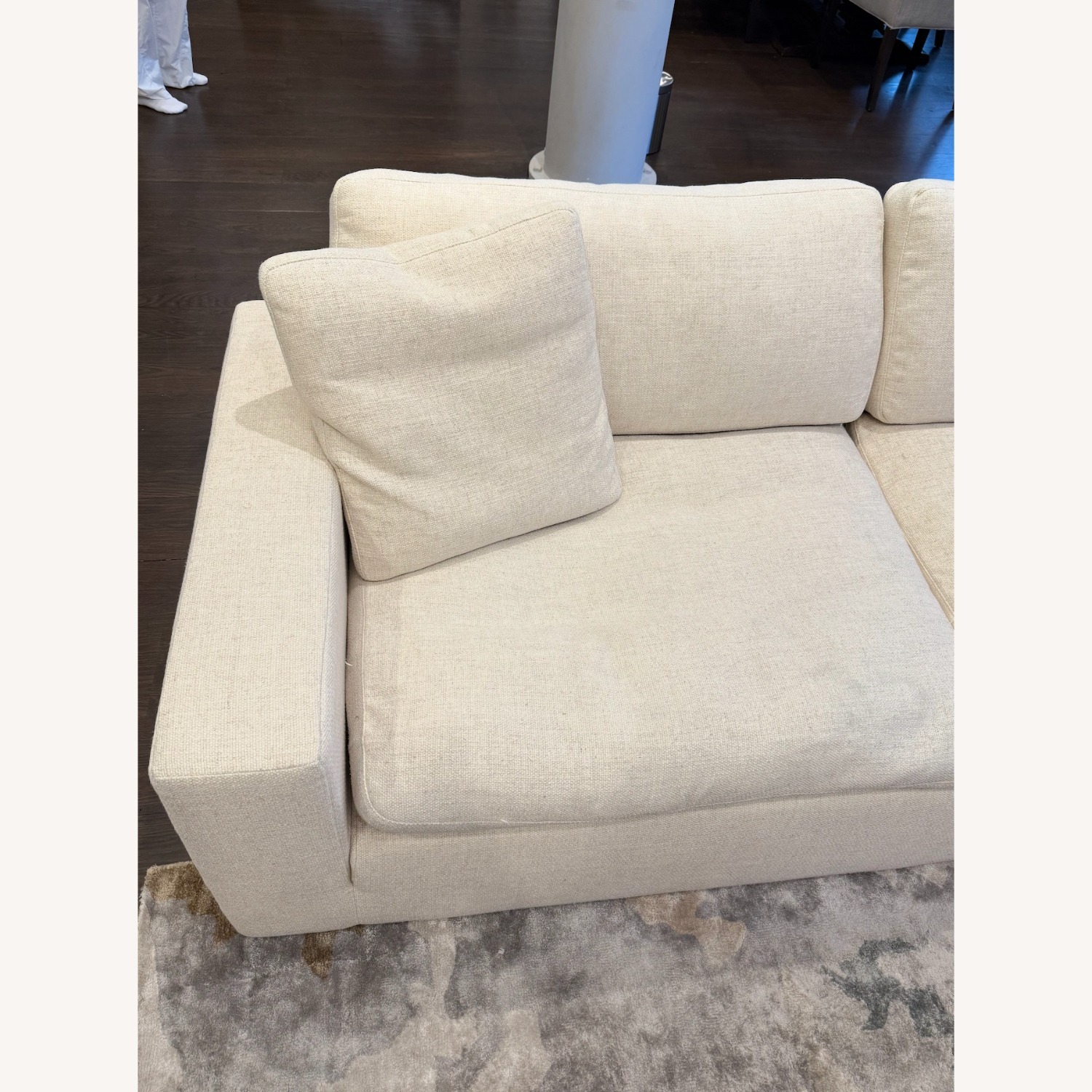 Four Hands Plume 2-Piece 136" Sectional & Right Chaise  - image-5