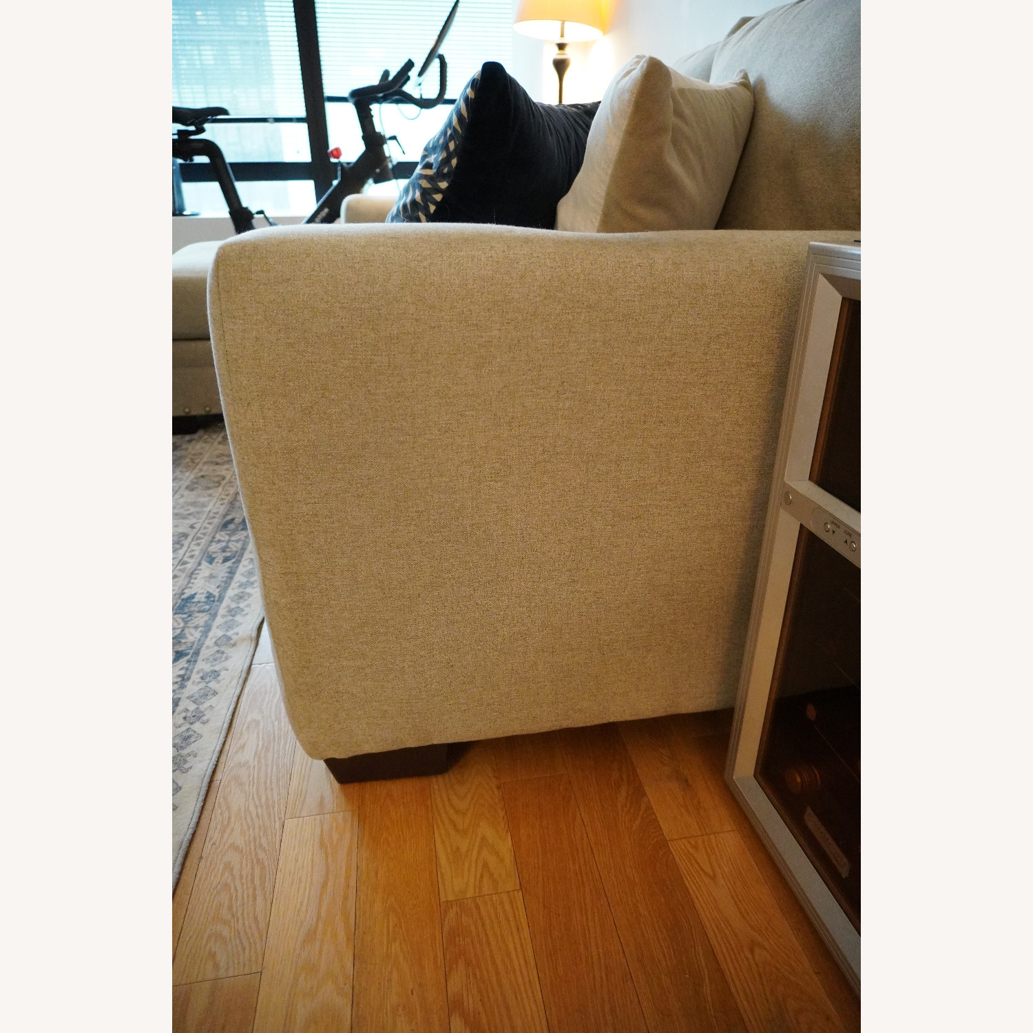 Value City Sofa W Chaise Lounger - image-11