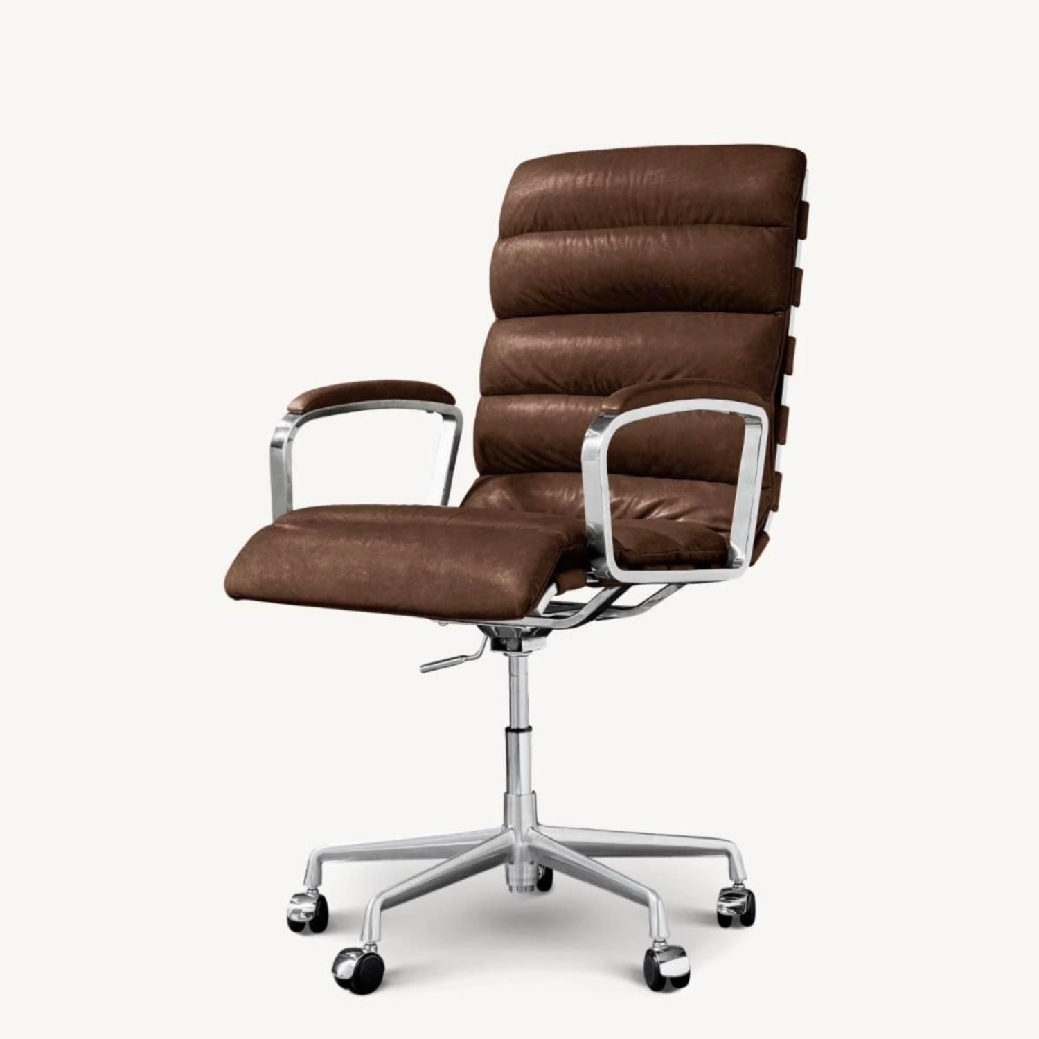 Restoration Hardware Oviedo Leather Chair - image-0