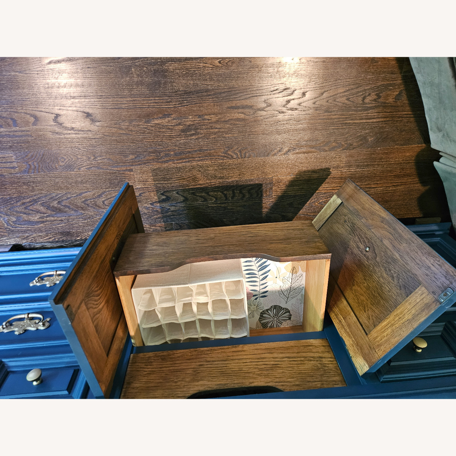 Refinished MCM 9 Drawer Dresser - image-3