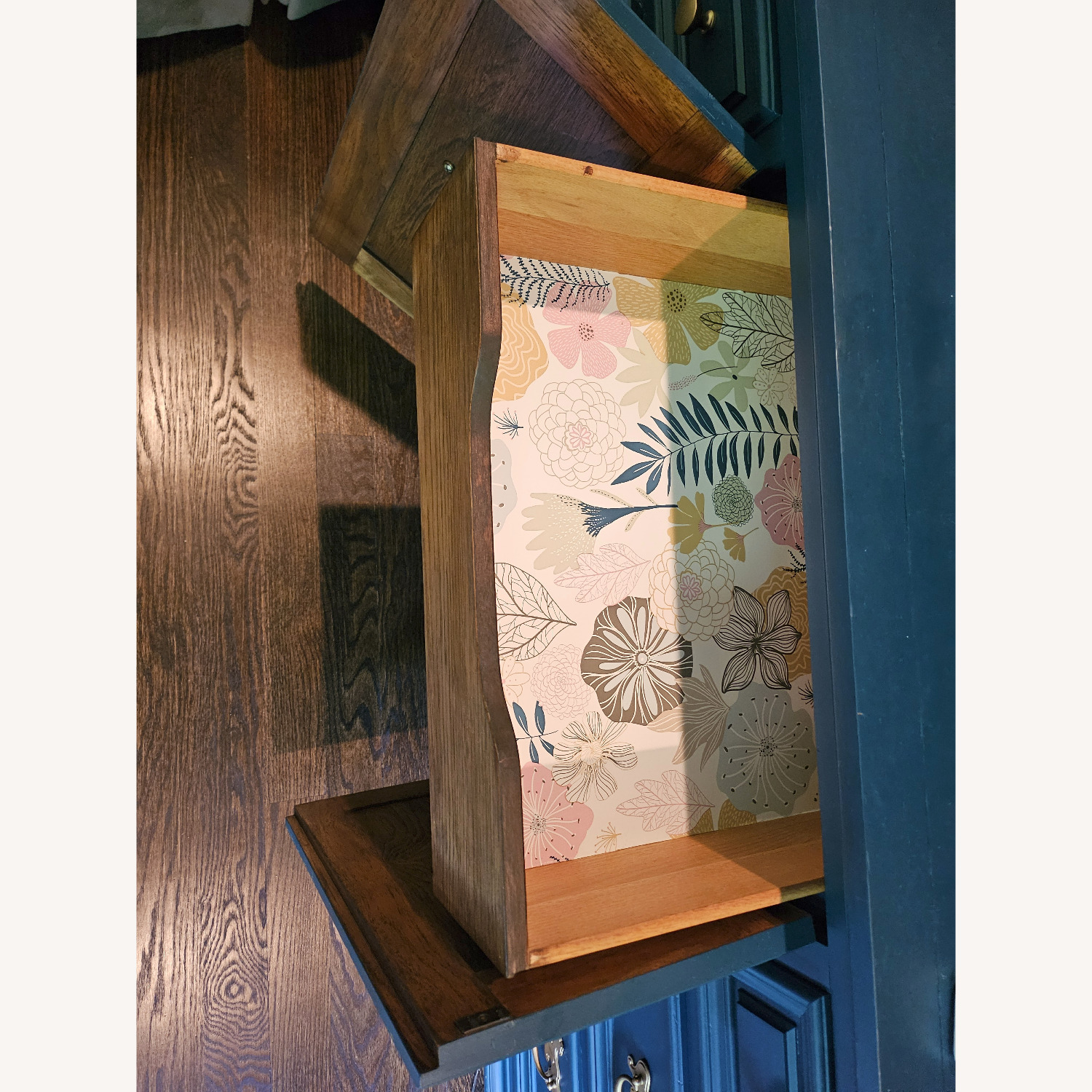 Refinished MCM 9 Drawer Dresser - image-4