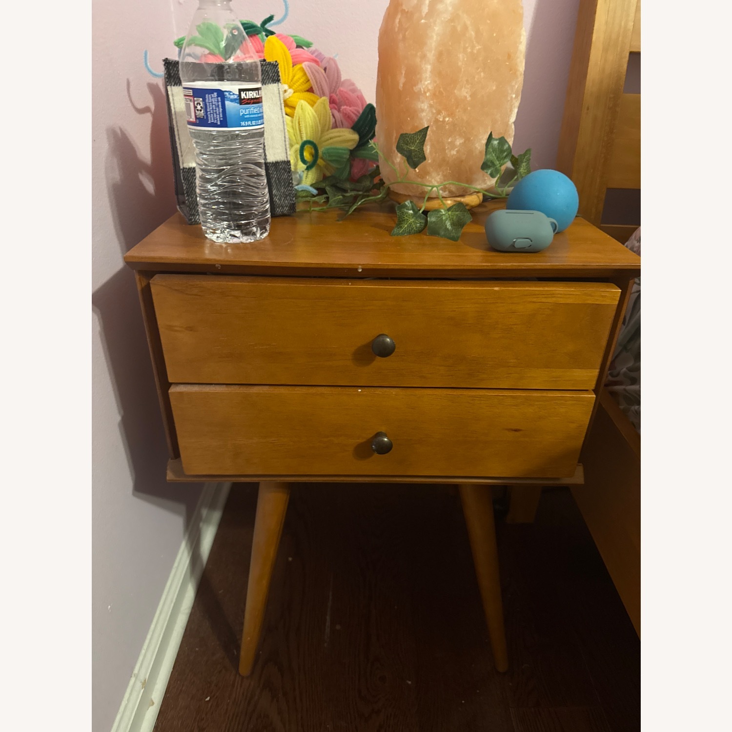 Wayfair Mid Century Side Table Nighstand  - image-2