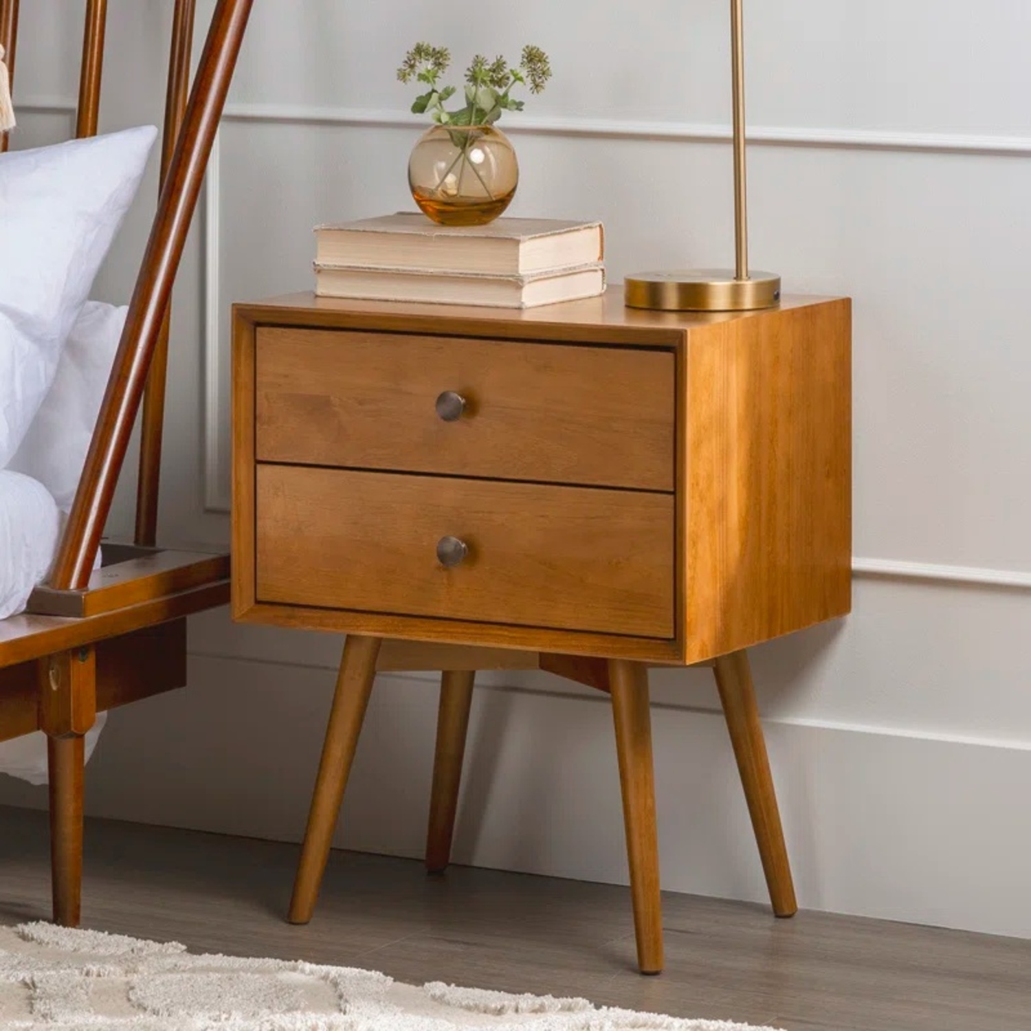 Wayfair Mid Century Side Table Nighstand  - image-4