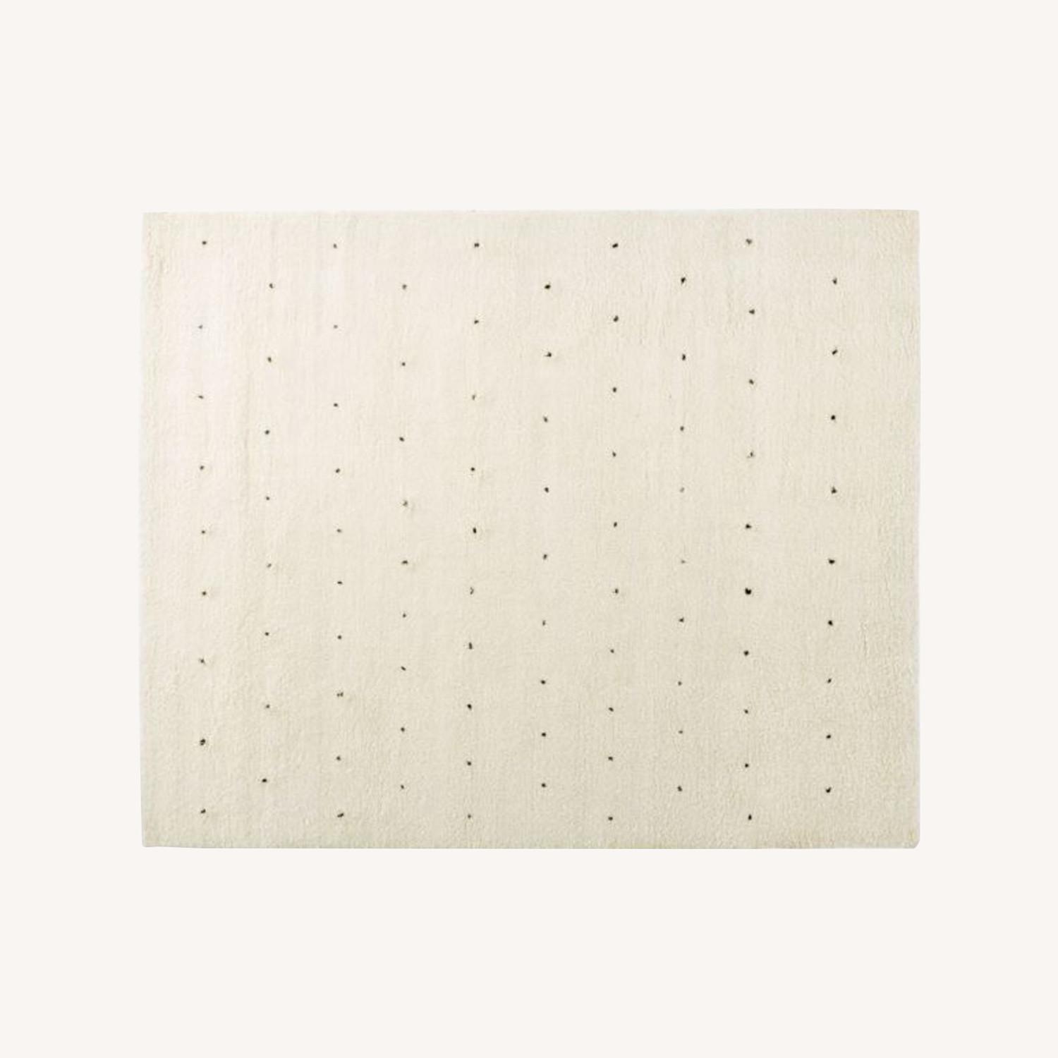 CB2 Feather Dot Shag Rug 8'x10' - image-0