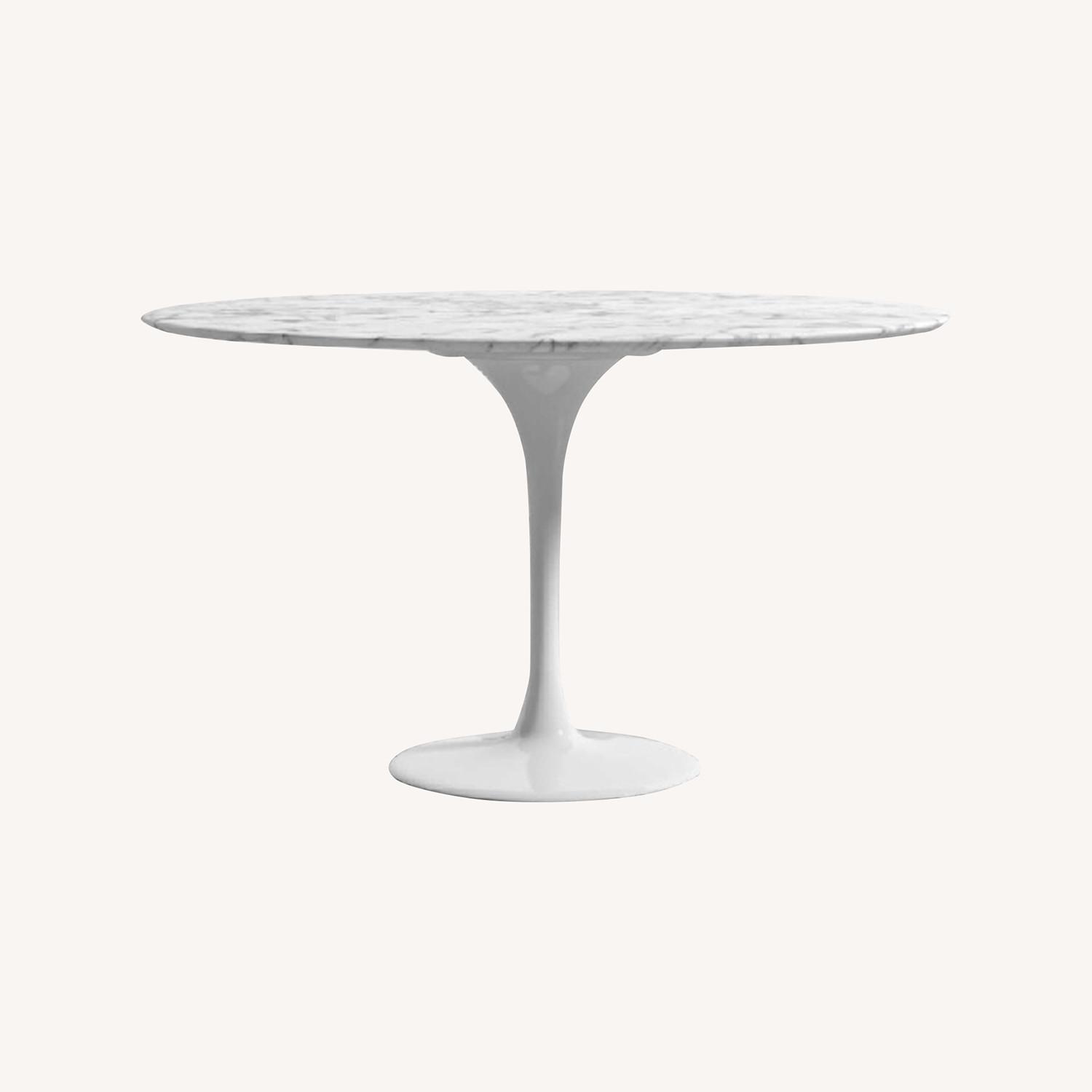 Rove Concepts 54'' Tulip Table + 4 Tulip Chairs - image-0