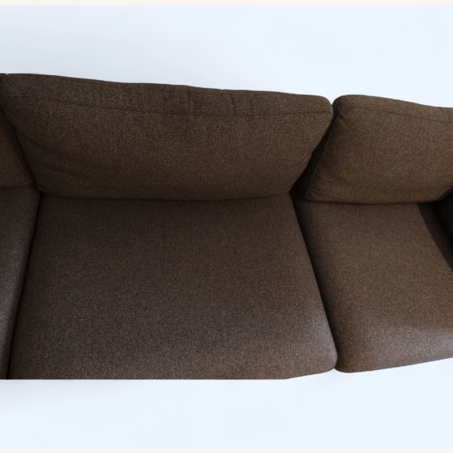 Wayfair Orren Ellis Cloud Sectional Couch in Gray Wool Blend Modular - image-6