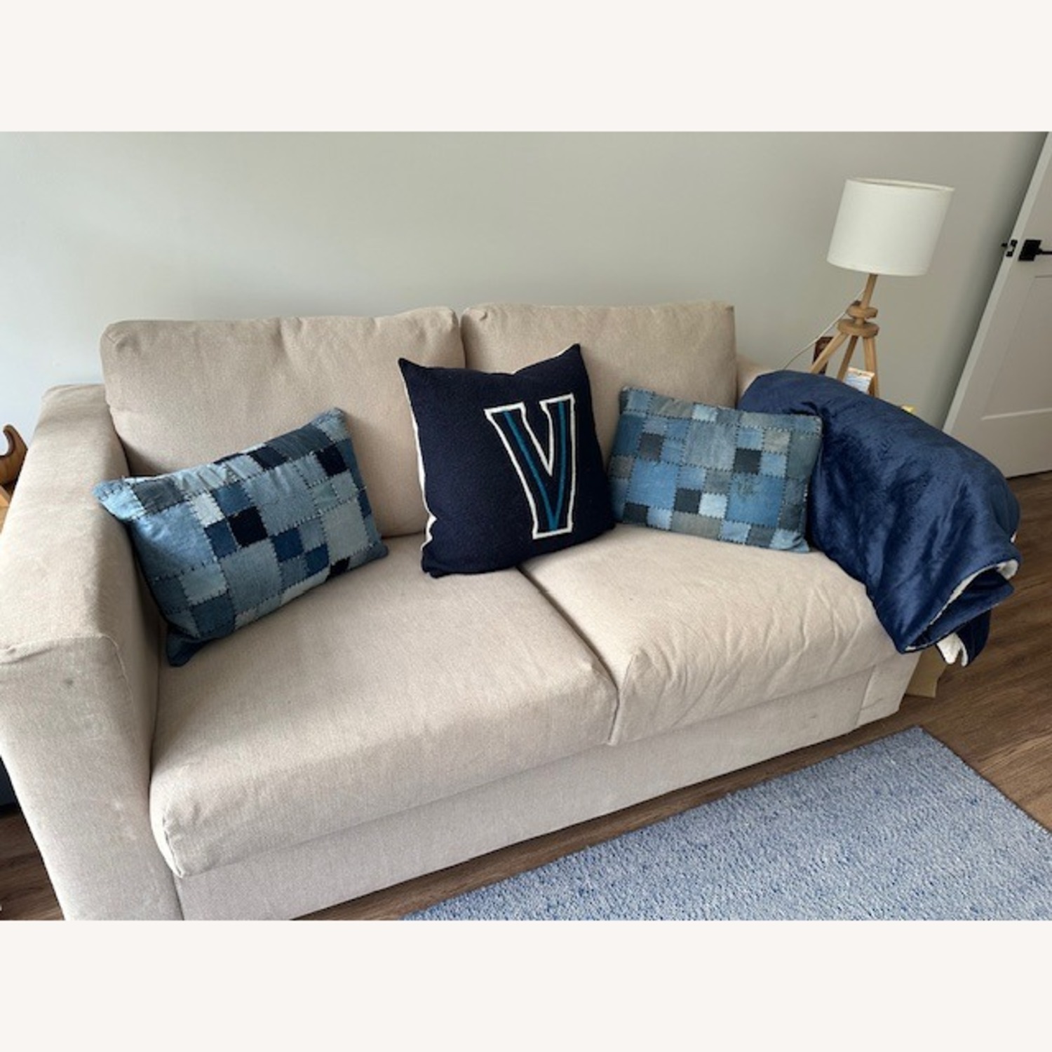 IKEA SKONABACK Light Brown Seat Couch AptDeco