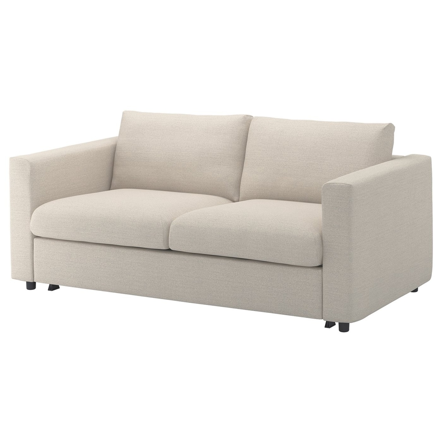 IKEA SKONABACK Light Brown 2 Seat Couch - image-5