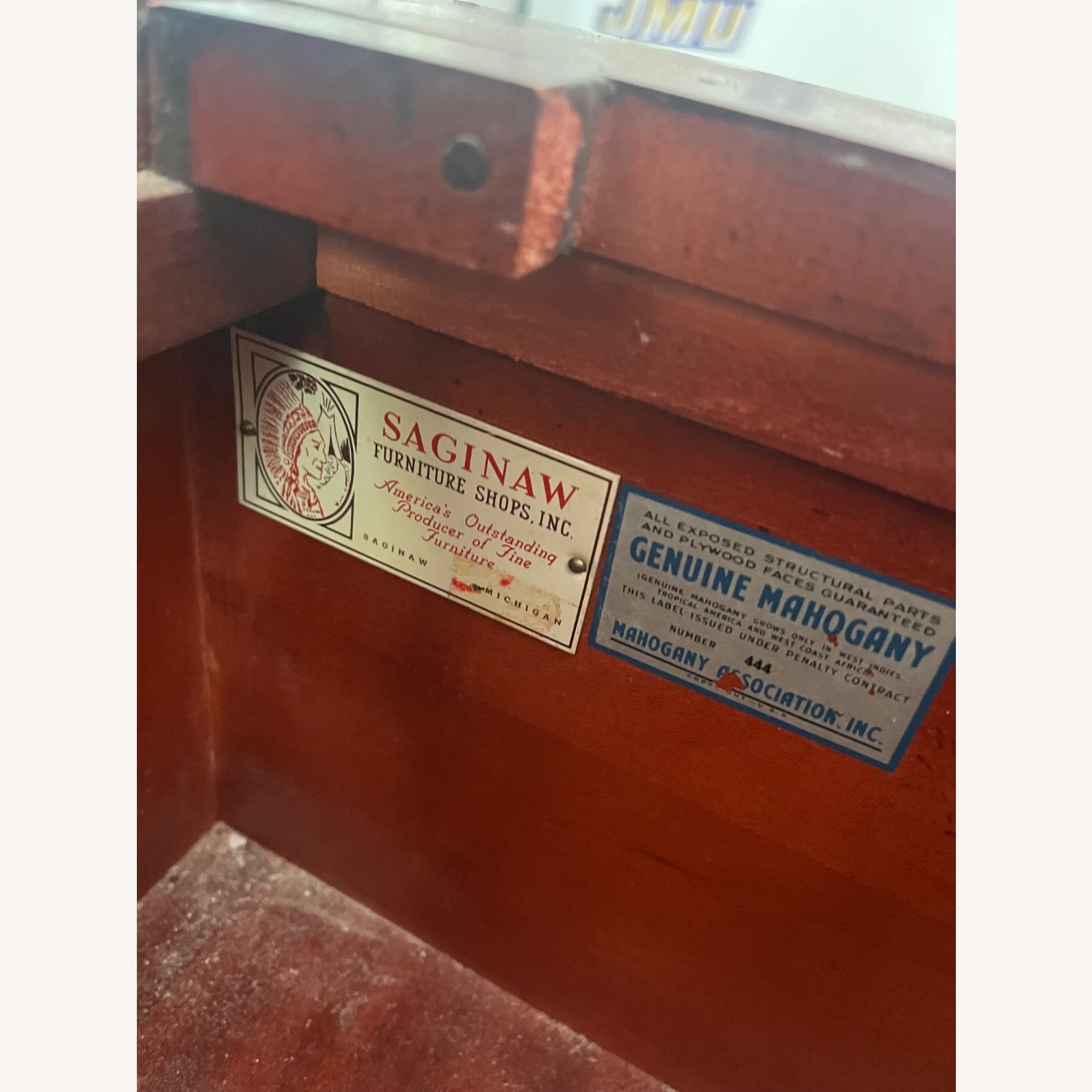 Vintage Mahogany Georgian Style Display Cabinet - image-5