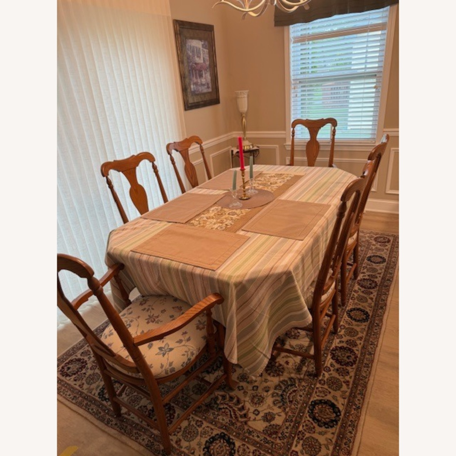 Solid Wood Dining Table - image-2