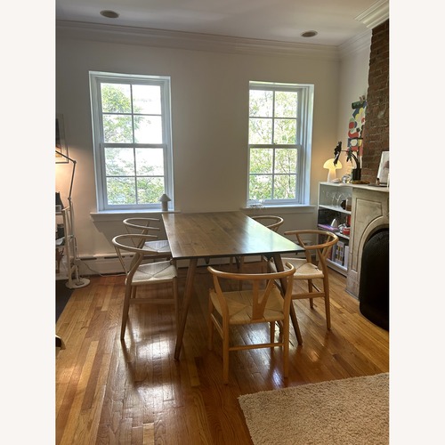 Used Seno 71" - 110" Extendable Dining Table - Walnut for sale on AptDeco