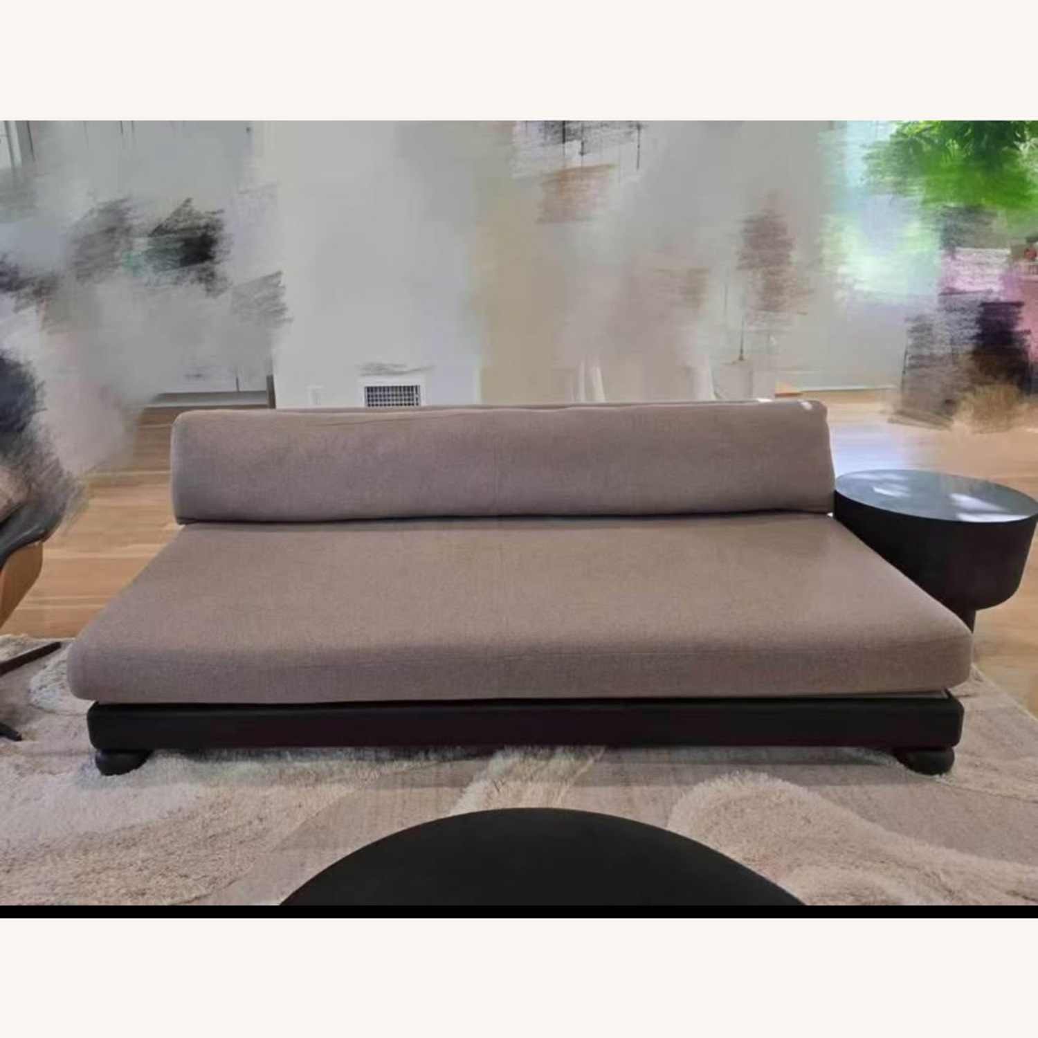 CB2 Bun Armless Sofa - image-1