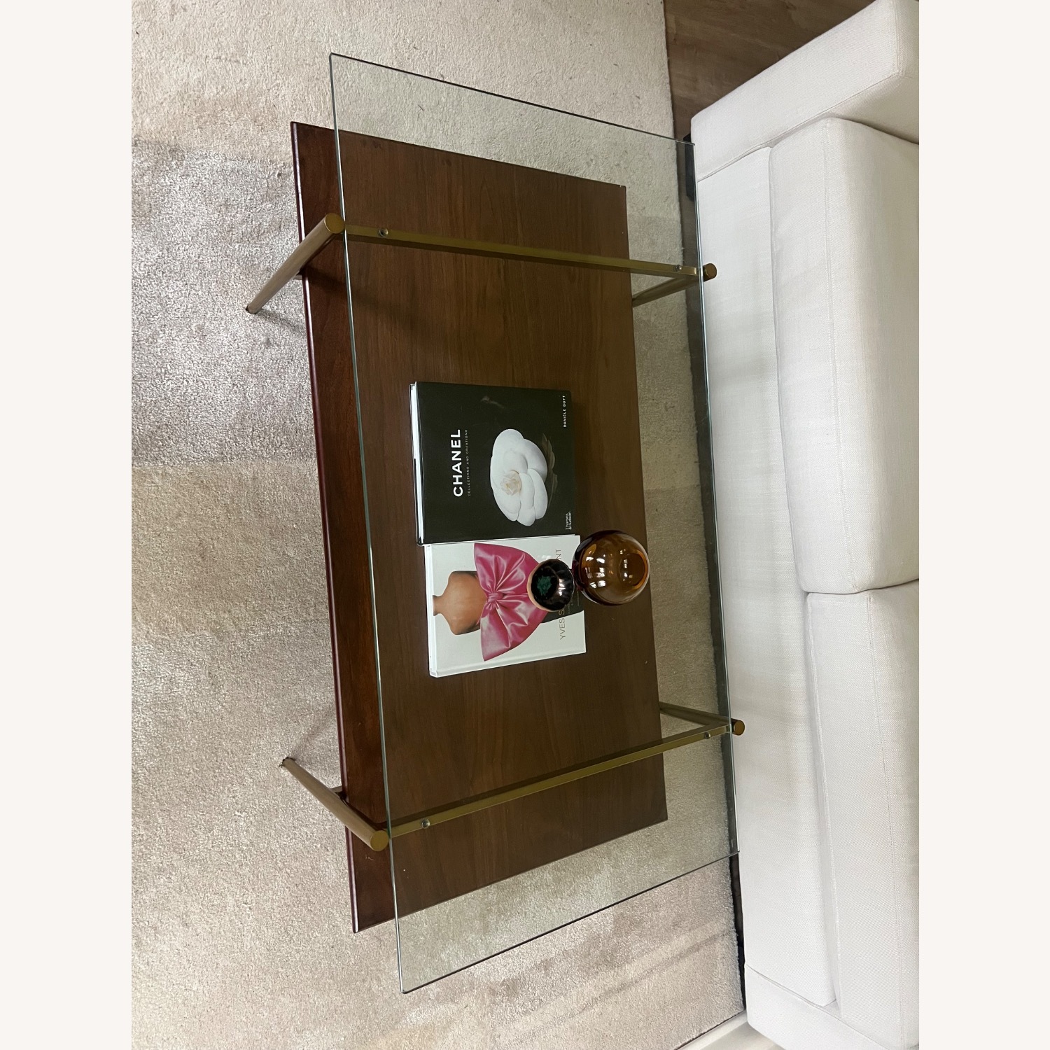 West Elm Mid-Century Art Display Coffee Table - image-1