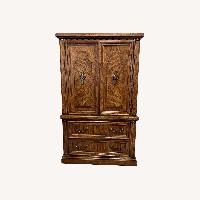 Vintage Wood Armoire