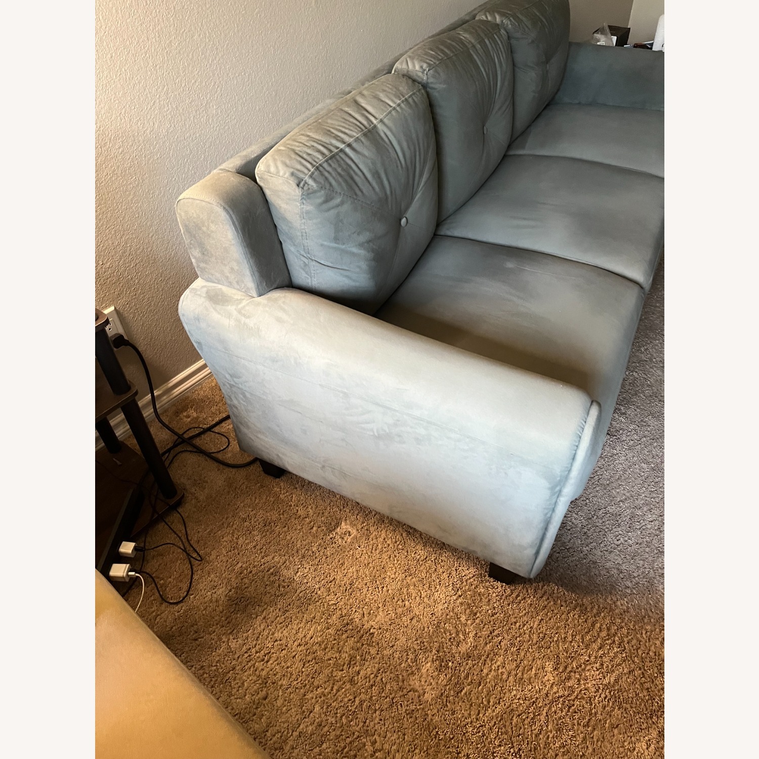 Lifestyle Solutions Hartford Long Beach Green Sofa - image-4