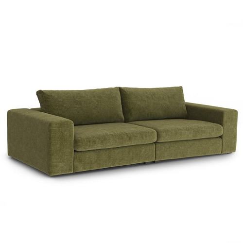 Used Article Beta Cypress Green Loveseat (2x corners) for sale on AptDeco