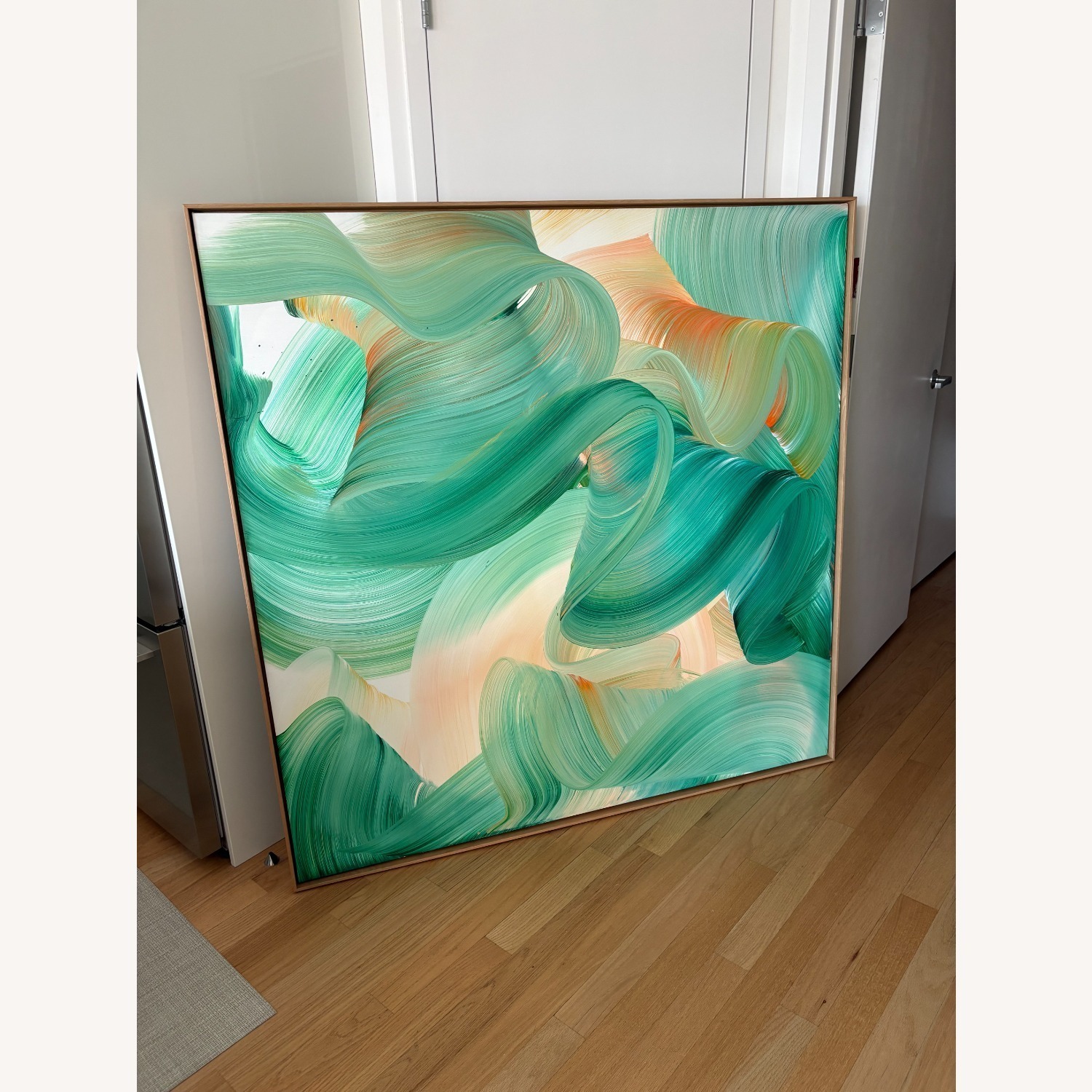 Original Painting by Nikolaos Schizas in OAK FRAME - image-2