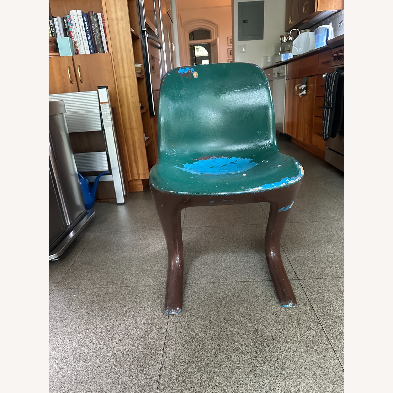 Vintage Ernst Moeckl Green Kangaroo Chair - image-14