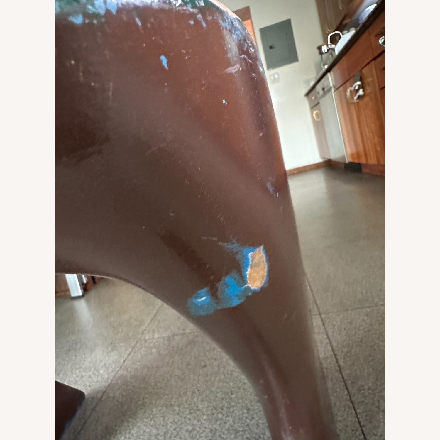 Vintage Ernst Moeckl Green Kangaroo Chair - image-12