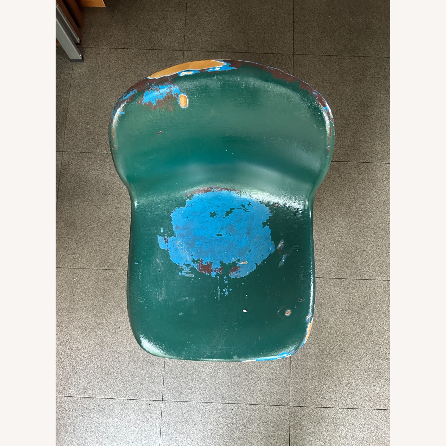 Vintage Ernst Moeckl Green Kangaroo Chair - image-11