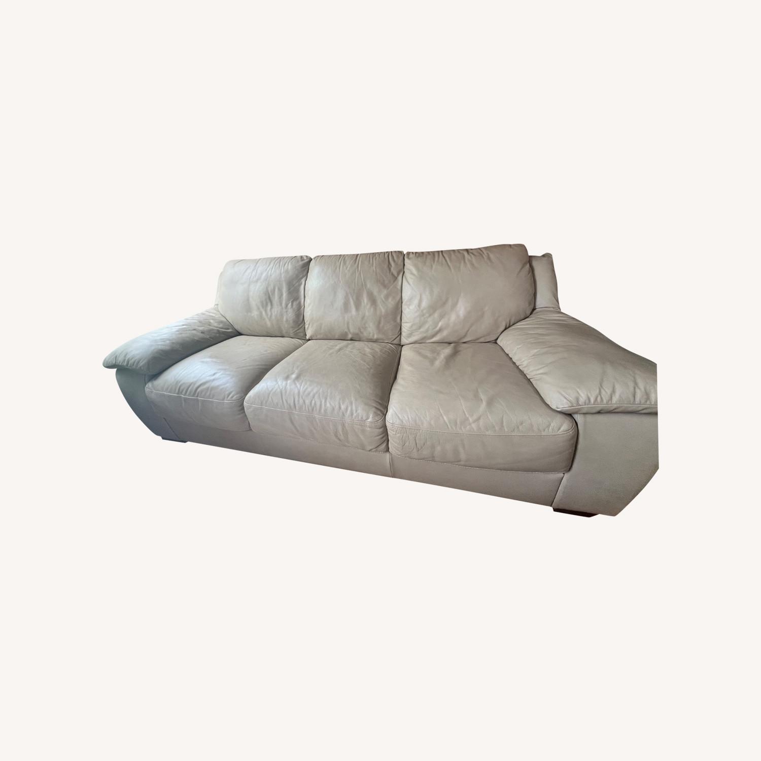Vintage Leather Italsofa  - image-0