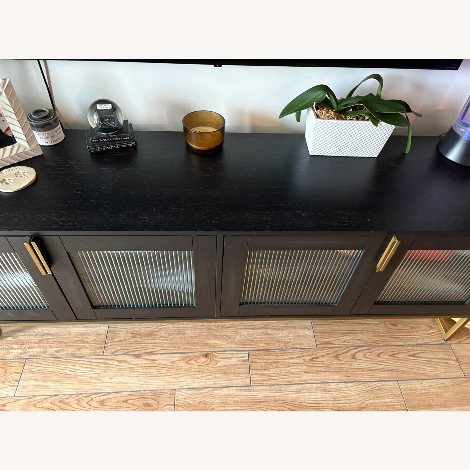 Article Oscuro 73" Media Cabinet Black and Bronze - image-4