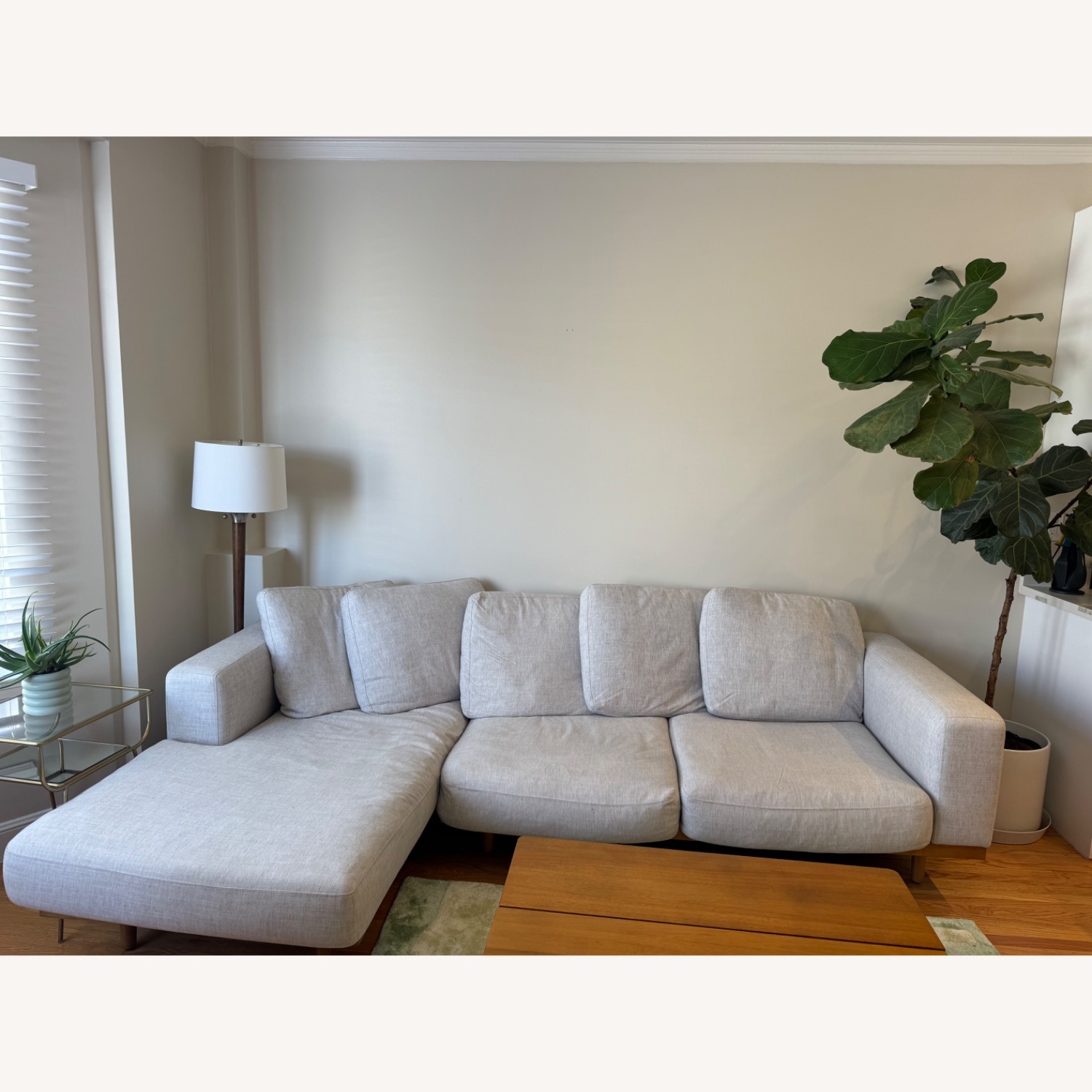 West Elm Newport 2-Piece Chaise Sectional - image-1