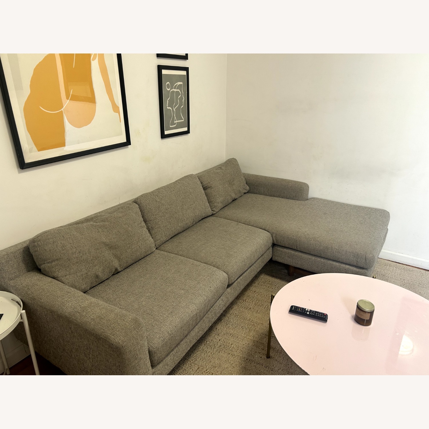 West Elm Eddy 2 Piece Sectional Sofa  - image-2