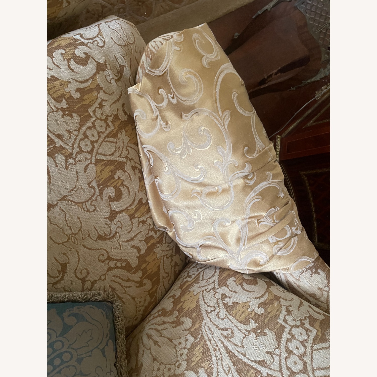 Lounge Chair & Ottoman - Gold by Century Furniture - image-11