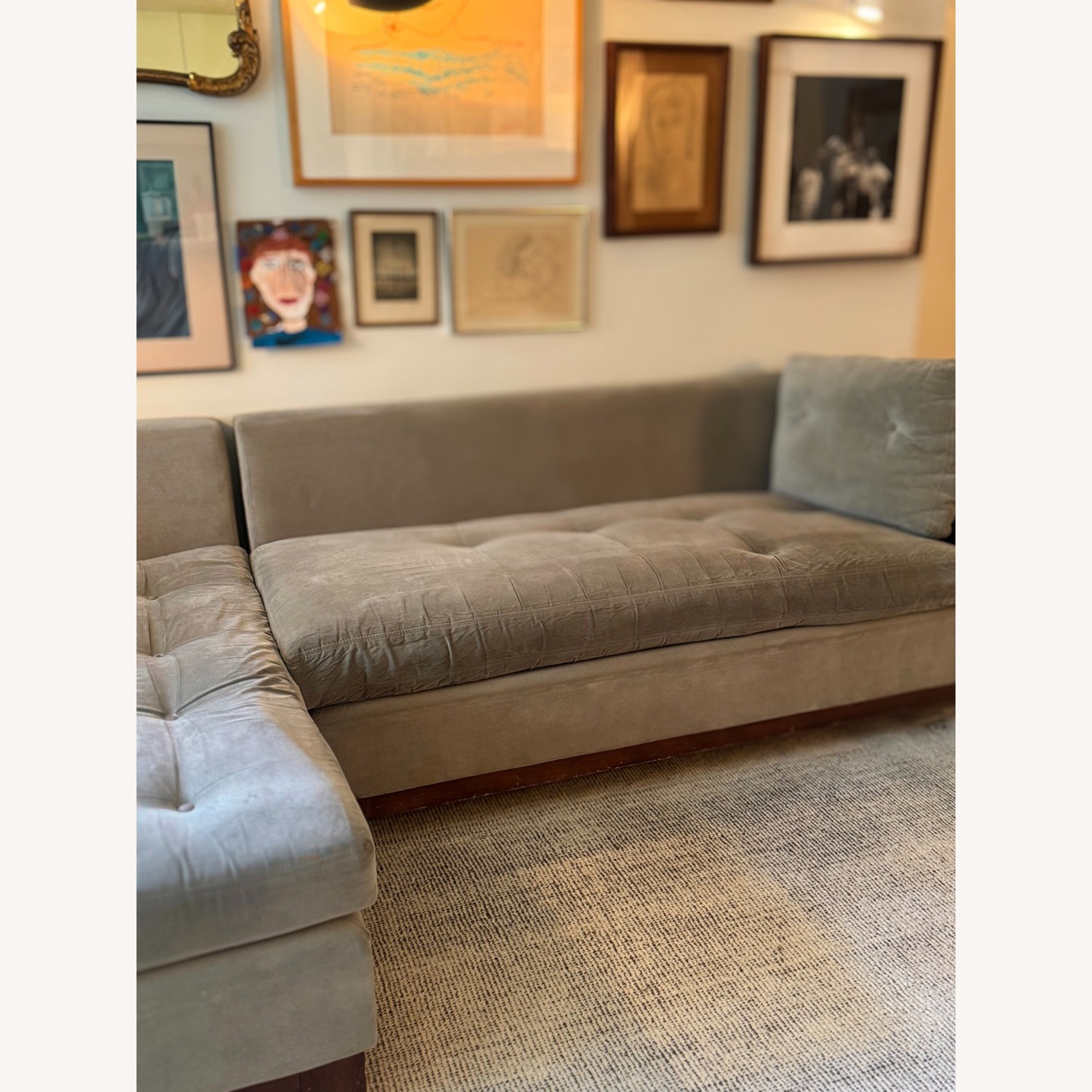 Mid Century Two Piece Sectional from ABC Home - image-3