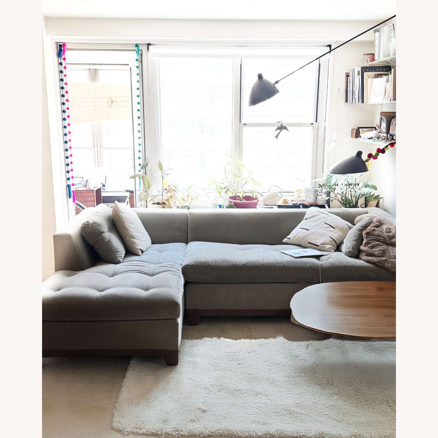 Mid Century Two Piece Sectional from ABC Home - image-7