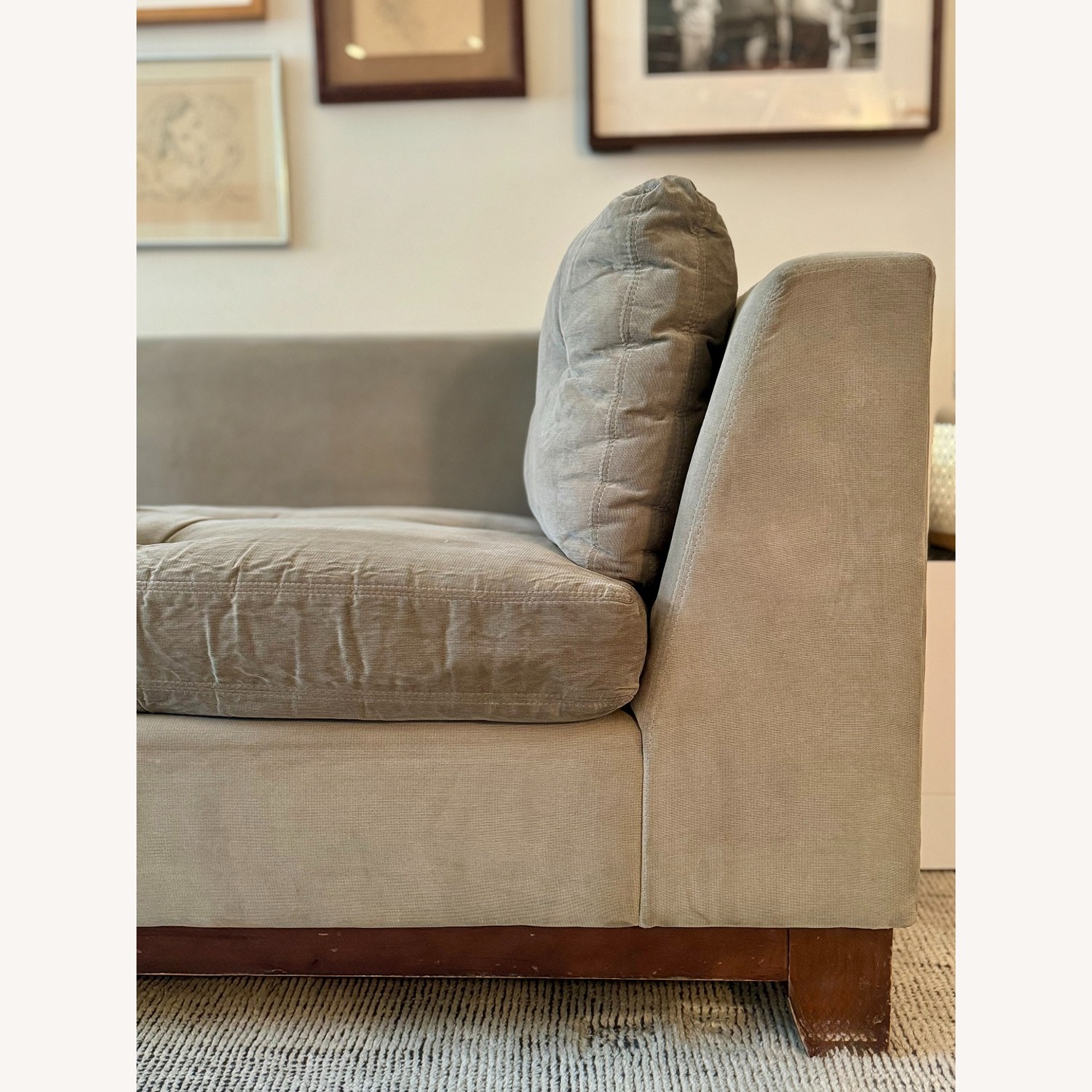 Mid Century Two Piece Sectional from ABC Home - image-4