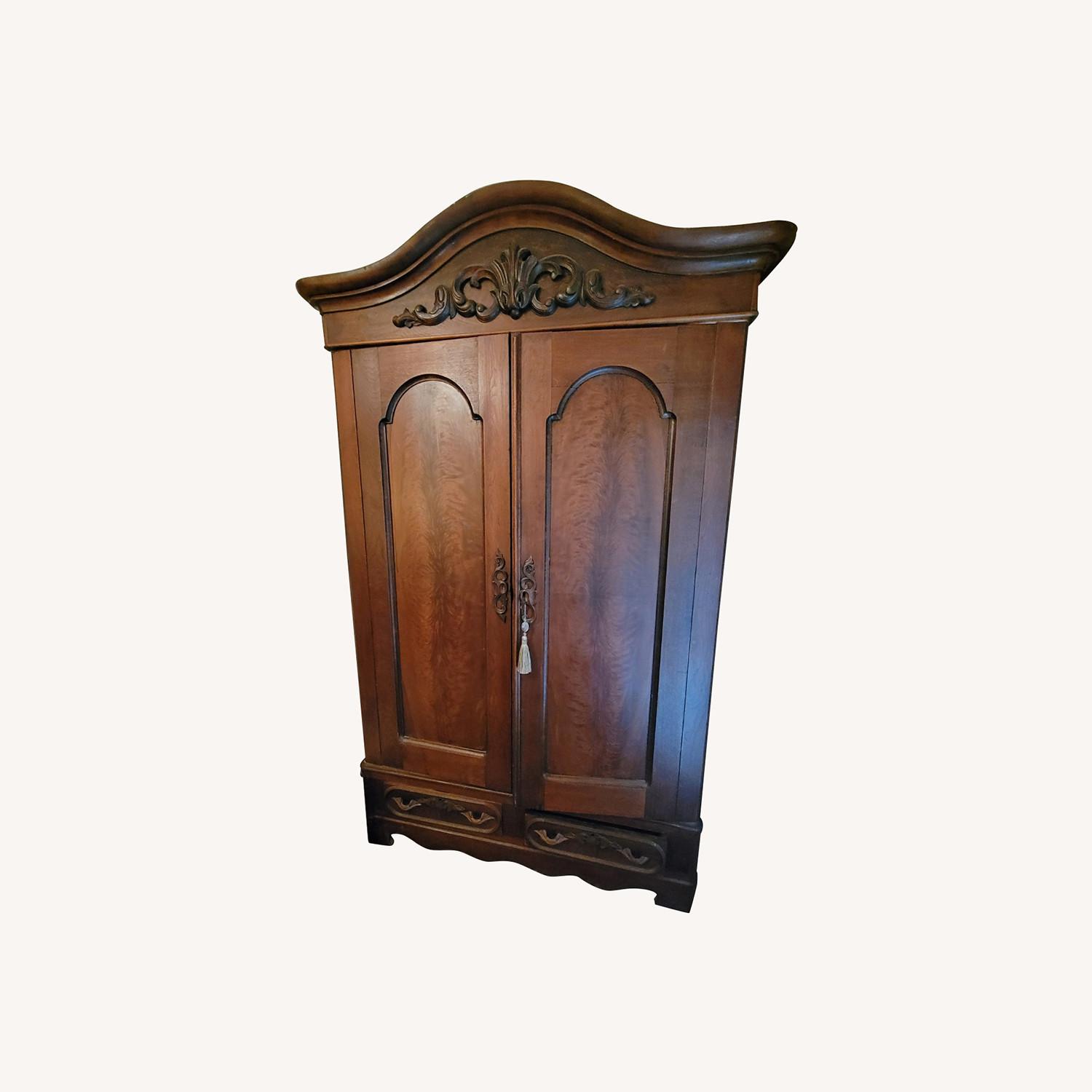 Late 1800 knockdown Armoire - image-0