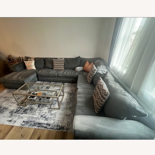 Used Bob’s Discount Furniture Venus 3+ Piece Sectional  for sale on AptDeco