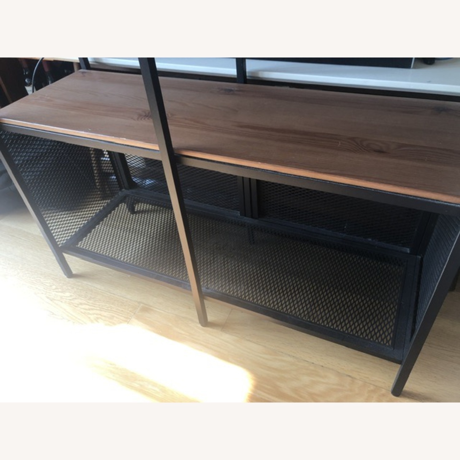 IKEA FJALLBO Wood and Metal Shelving Unit  - image-3