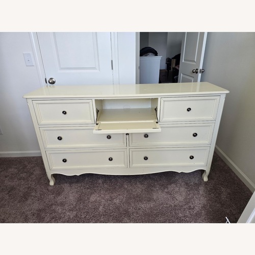 Used Pottery Barn Cream Dresser for sale on AptDeco