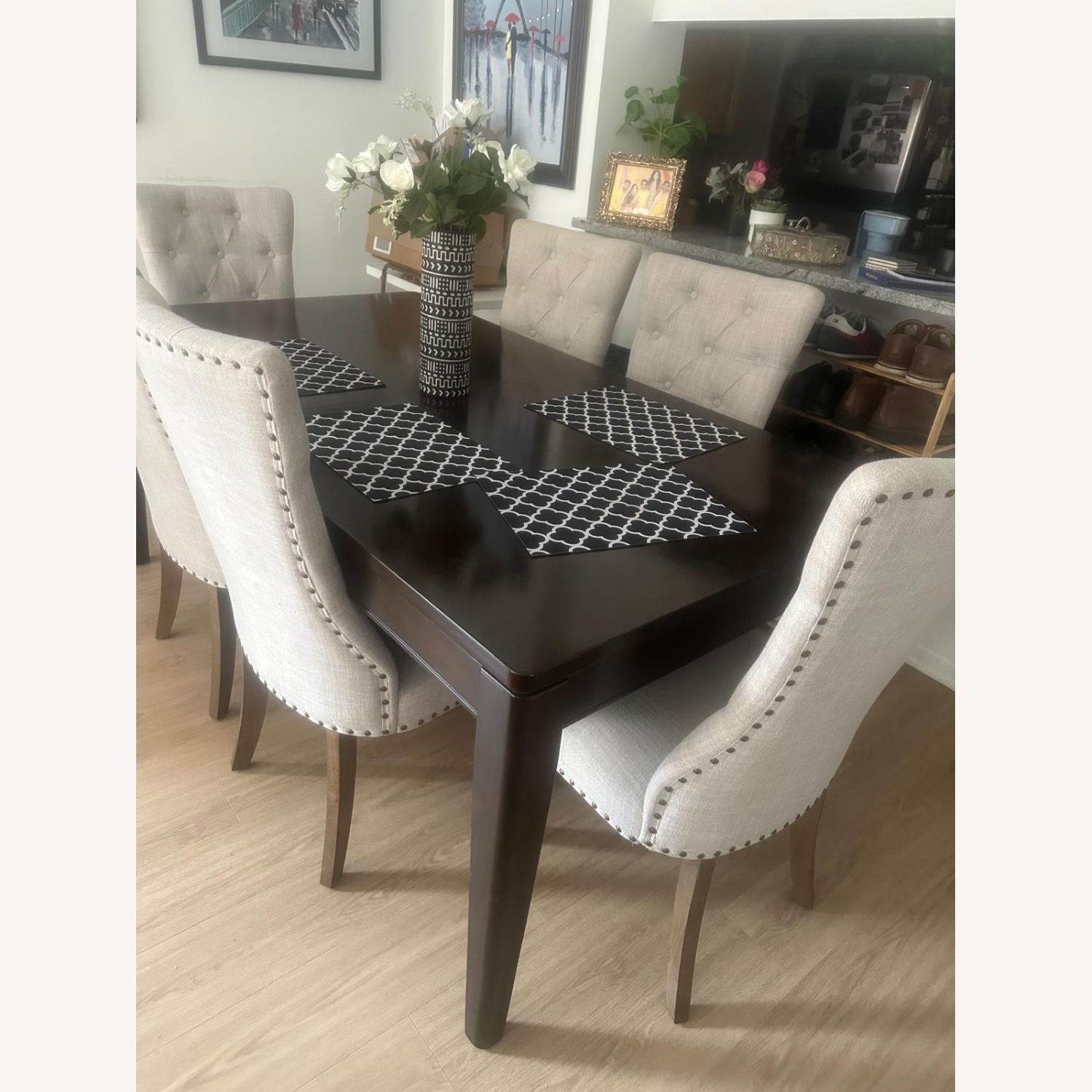 Raymour & Flanigan Dining Table - image-2