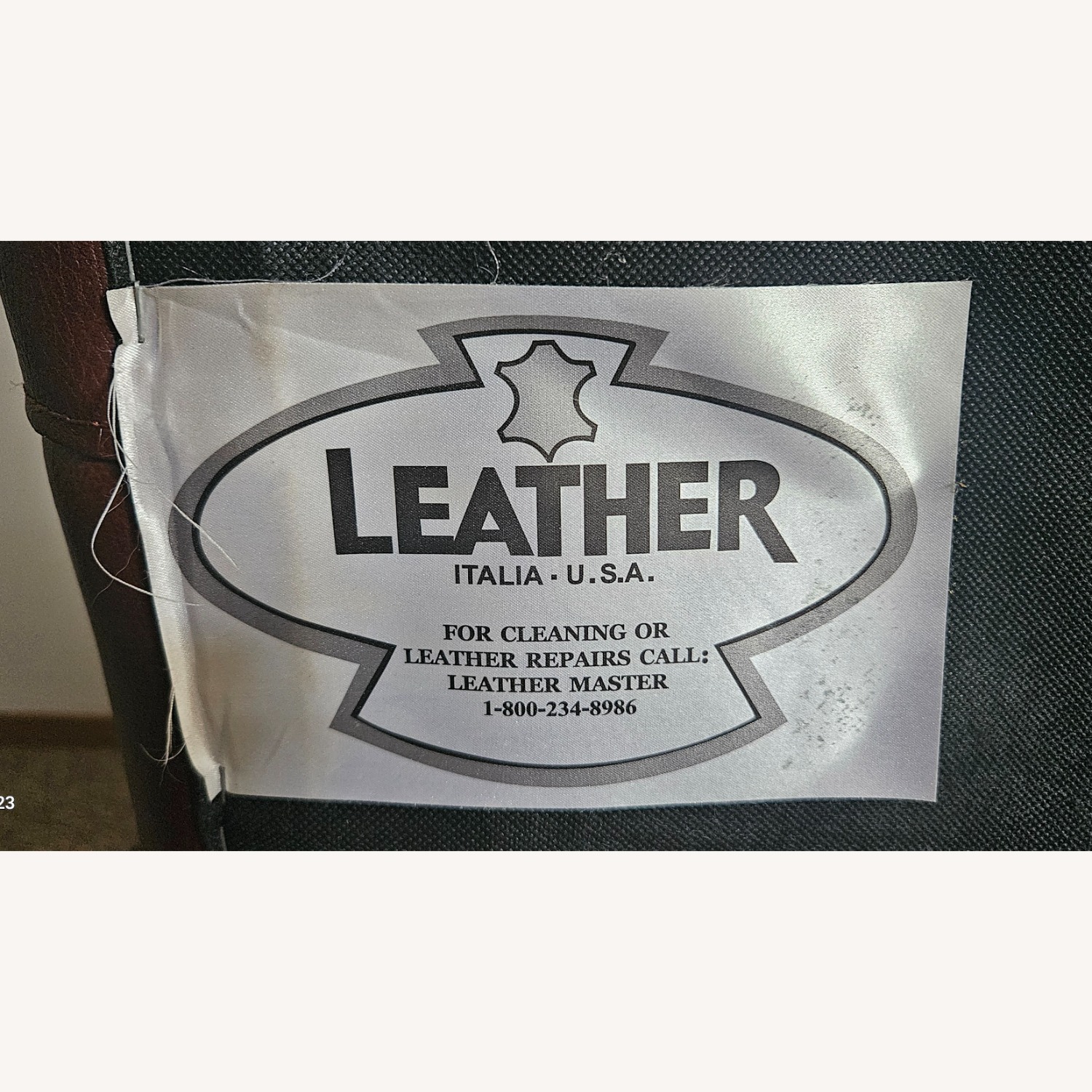 Jensen Plush Leather Loveseat - image-5