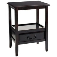 Pier 1 Imports Anywhere Dark Brown Side Table