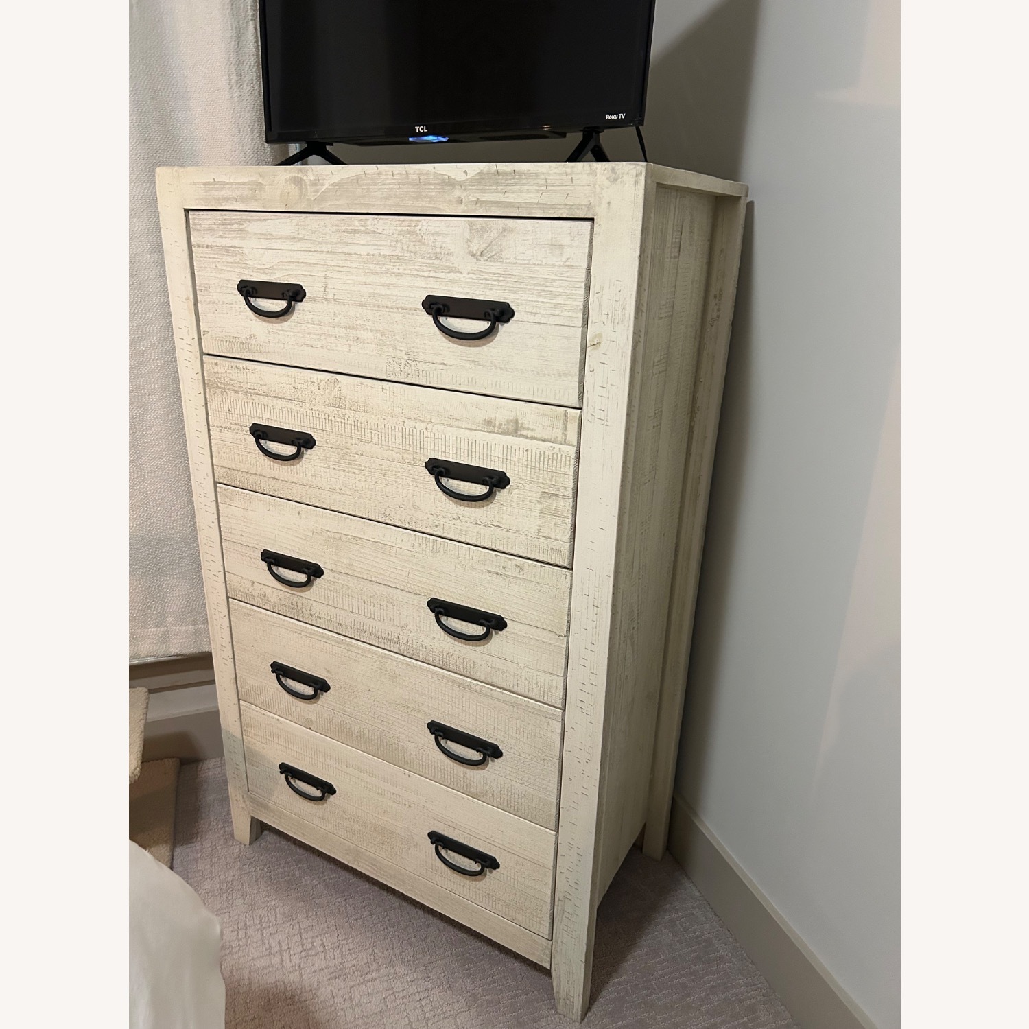 Rooms to Go Palm Grove White Chest - image-2