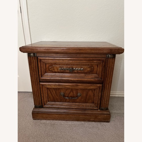 Used Vintage Wooden Nightstand for sale on AptDeco