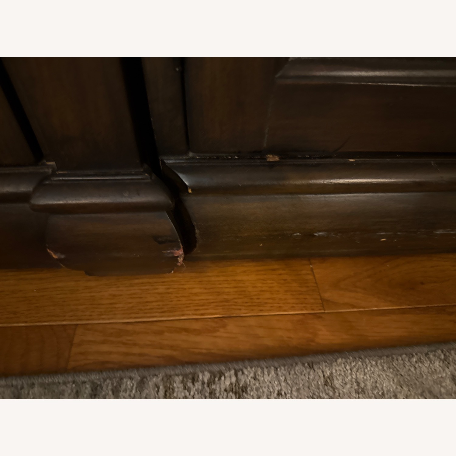 Bernhardt Wood Wall Unit Media and Collectibles  - image-2