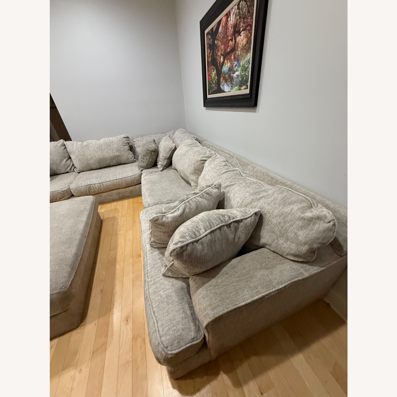 Large Sectional with Ottoman - image-3