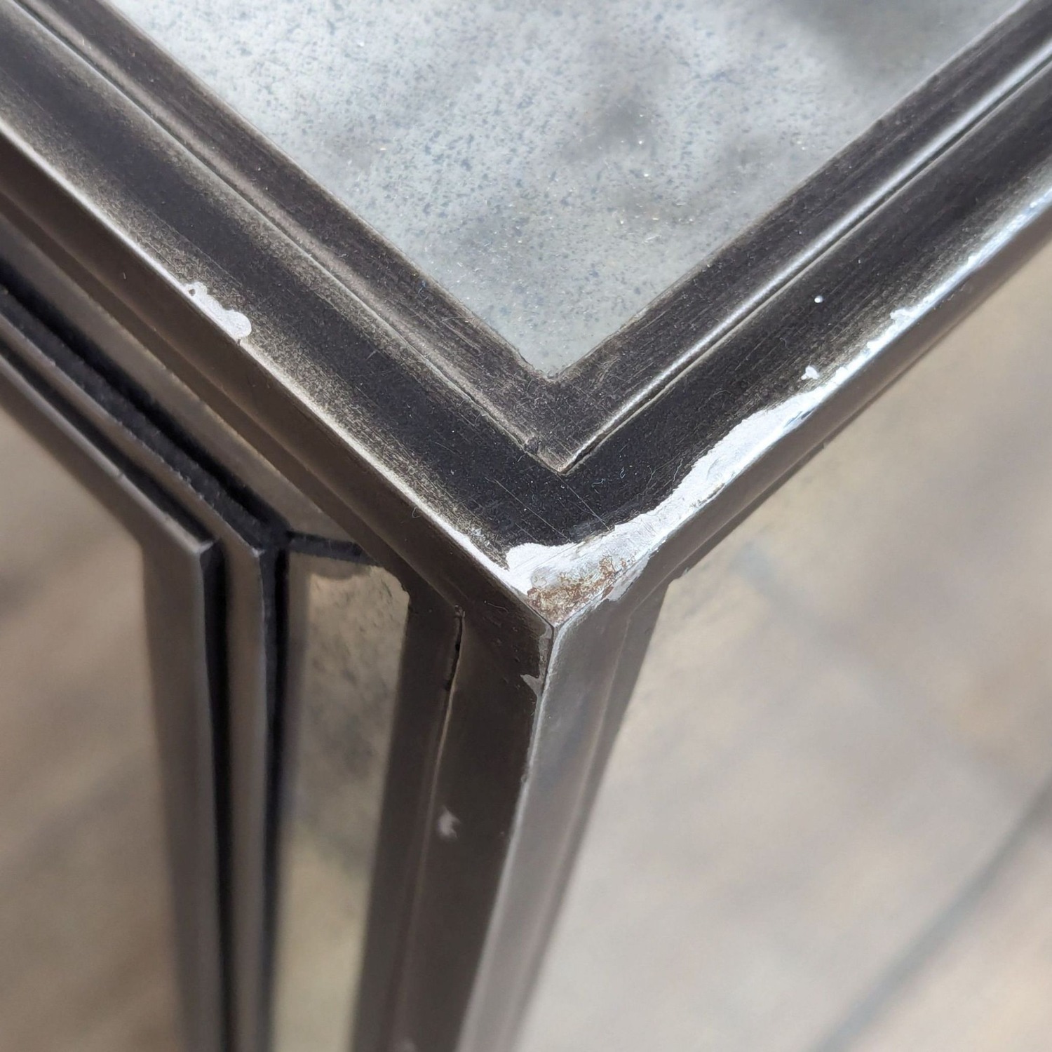 Restoration Hardware Strand Mirrored Console Table - image-9