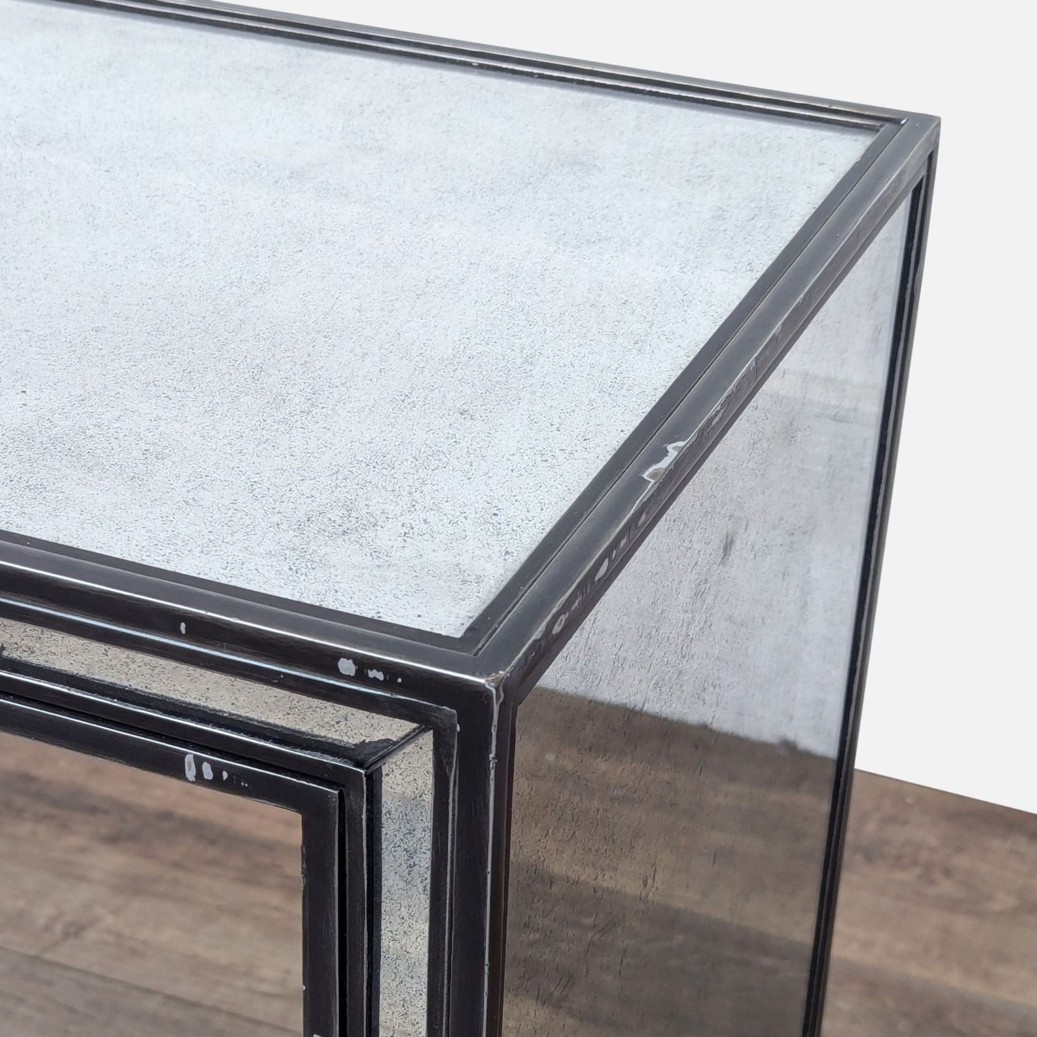 Restoration Hardware Strand Mirrored Console Table - image-6