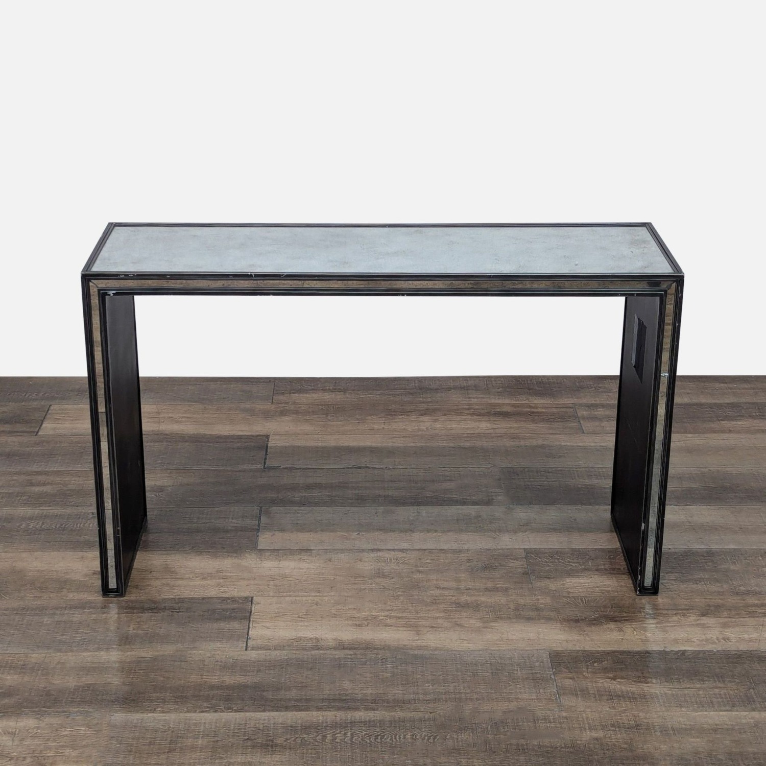 Restoration Hardware Strand Mirrored Console Table - image-1