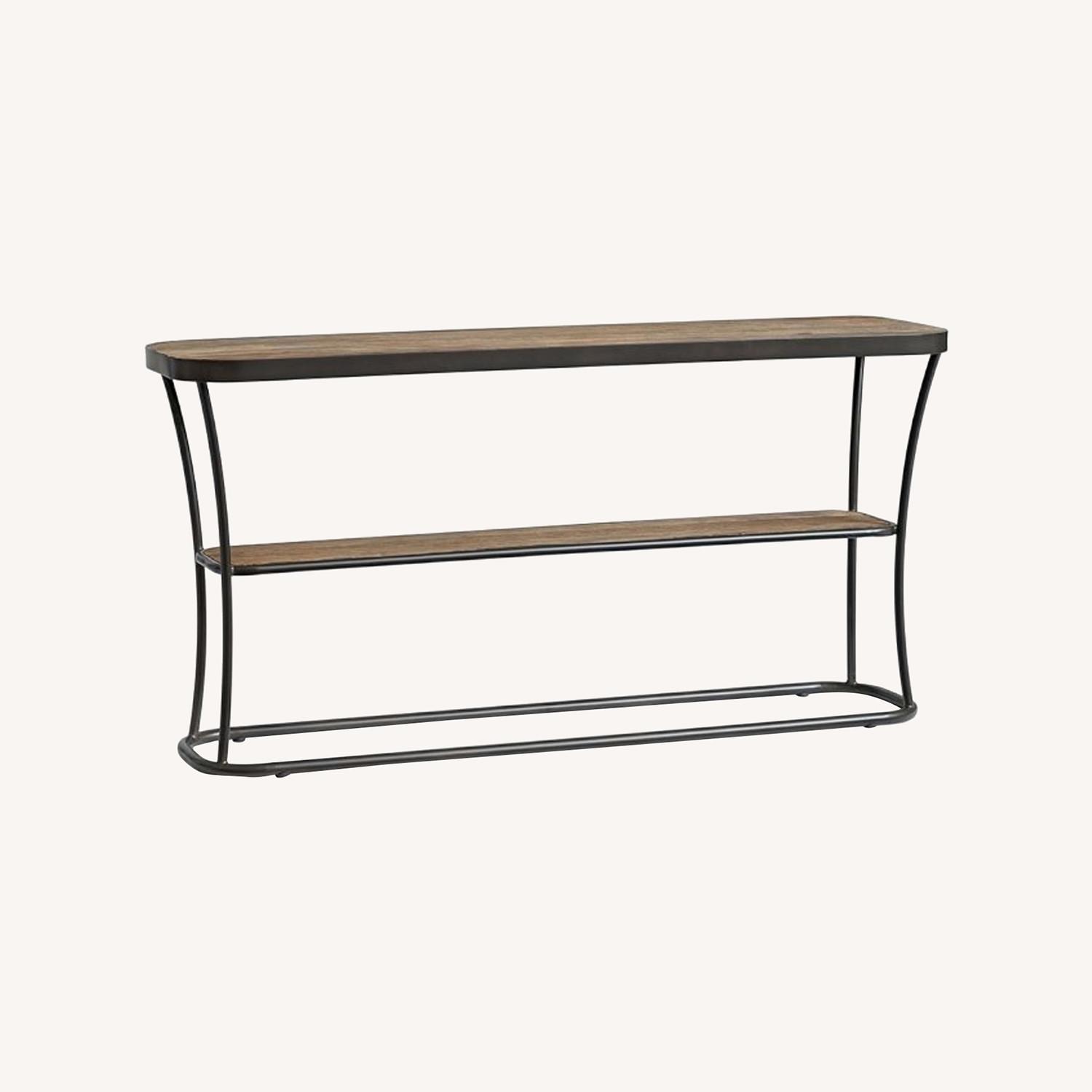 Pottery Barn Bartlett Reclaimed Wood Console Table - image-0